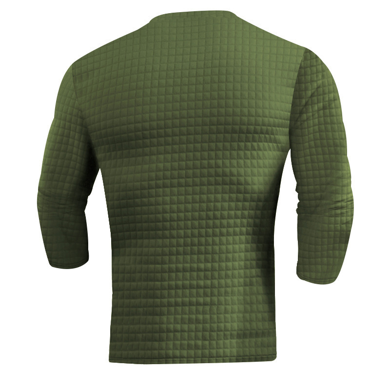 Herren Henley Shirt Und Jogger Hose Set Für Herbst Und Winter_voghion.com