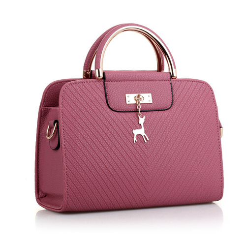 New  Fashion Embossed Handbag, Korean Style Simple Deer Bride Bag, Single Shoulder Crossbody Bag, Dropshipping