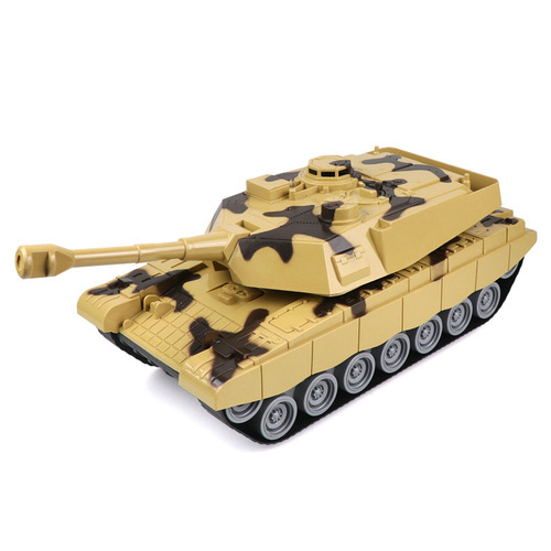 Children's large inertia tank combat vehicle military artillery tank model boy baby toy car street stall wholesale