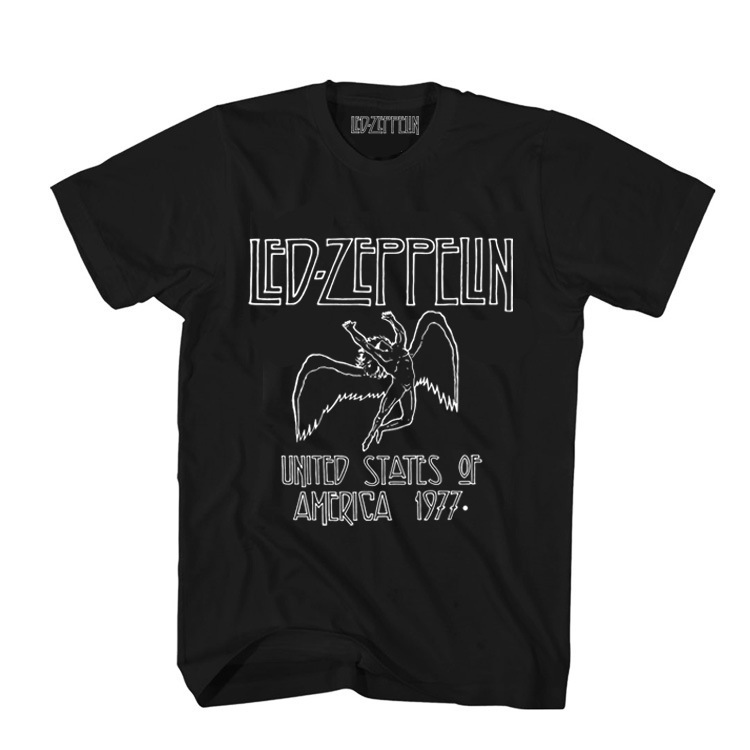 Zeppelin Band Led Zeppelin Classic Retro Punk American Street Short Sleeve T-Shirt Amazon