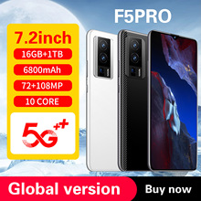 跨境爆款F5Pro 3+64G一体机7.2寸大屏外贸低价现货安卓智能4G手机