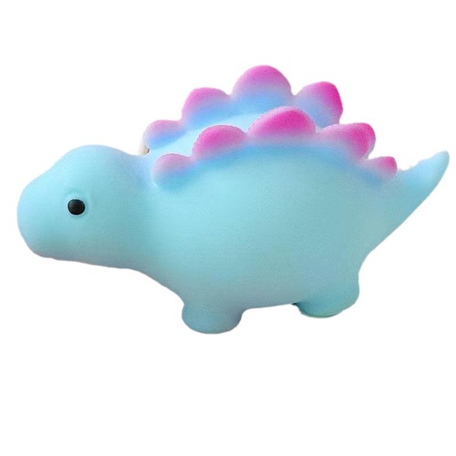 Decompression Ball Toy Flour Ball Cute Cartoon Dinosaur Pinch Stegosaurus Vent Toy Hot Selling Slow Rebound Creative