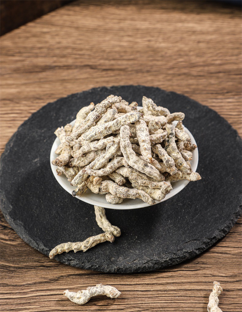 Dried White Silkworm Jiang Can 500g Bulk Traditional Chinese Herb Baked Decoction Ingredient key features