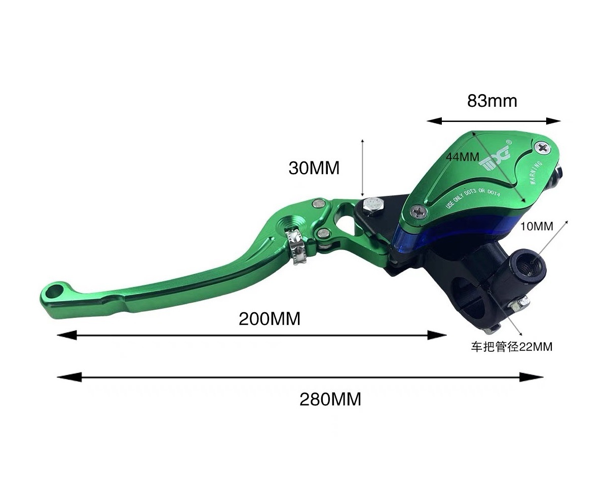 Motorcycle genuine goods motorcycle electric car modified disc brake upper pump Zuma turtle monkey brake disc brake upper pump