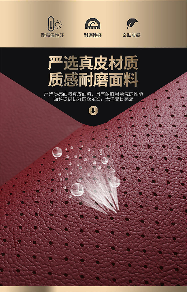 Skoda Octavia/Citigo/Superb/Dong Xin Rui Seat Cover Full Wrap Cushion All-Season Genuine Leather Seat Cover Full Surround