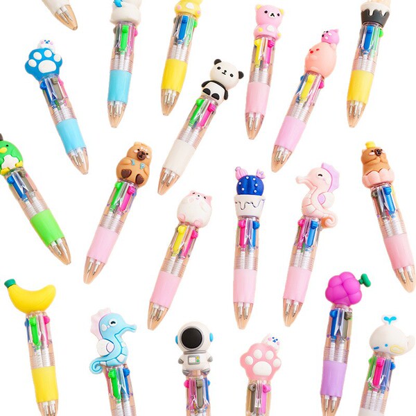 Creative multicoloured ballpoint pen