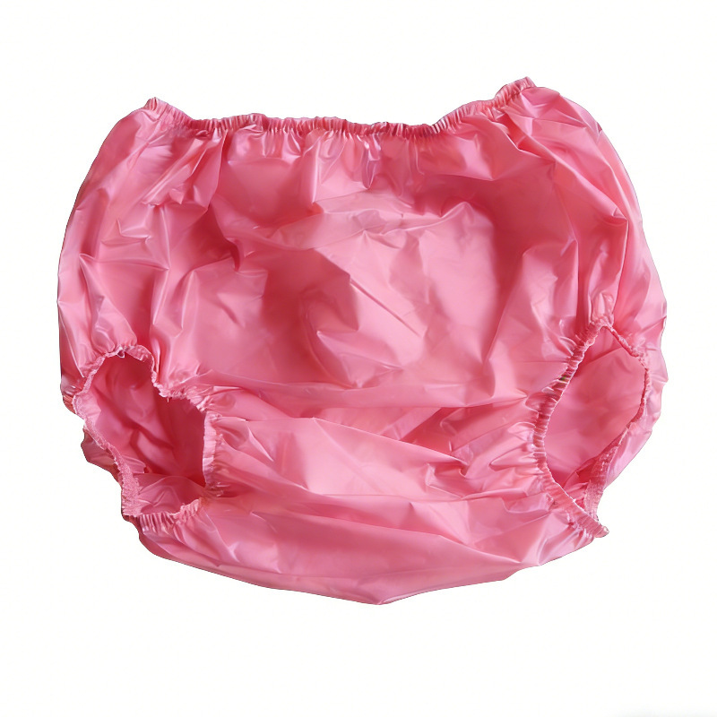 Adult Anti-Leakage Diaper Shorts, Large Size, for Middle-Aged and Elderly Men and Women, Incontinence Diapers, Pe Film Diaper Pants, Menstrual Period Cover