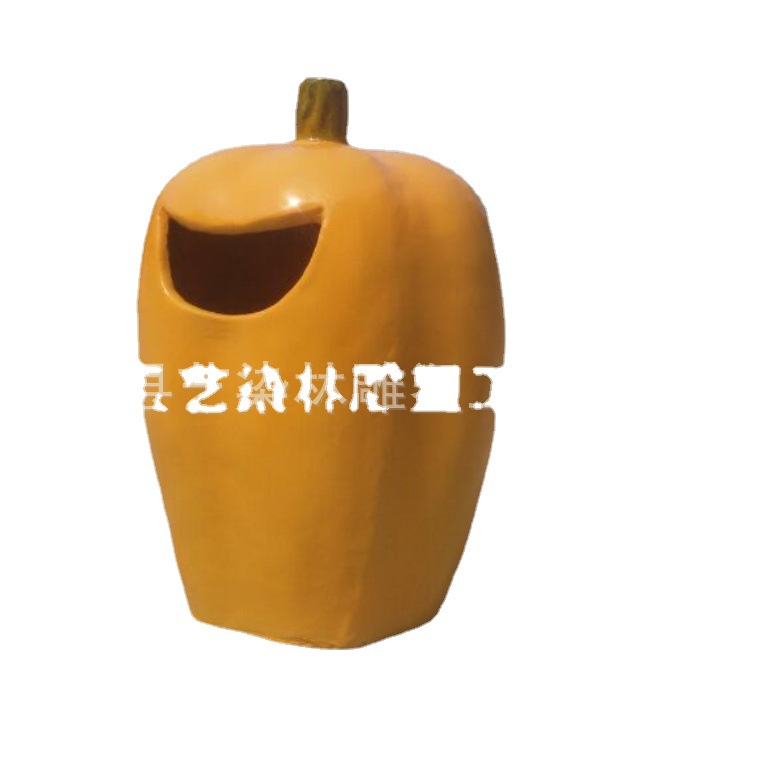 供应景观玻璃钢制品 公园造型垃圾桶 校园环卫垃圾桶批零均可