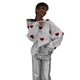 Love Embroidered Crewneck Autumn and Winter Sweater Women Cross-border Wholesale European and American 2024 Loose Casual Thickened Top Knitted Sweater