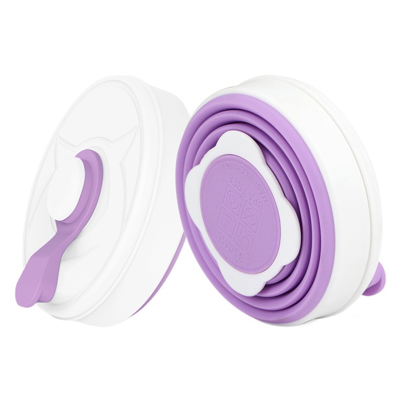 Travel Wash Cup, Outdoor Portable Foldable Cup, Suitable for Oral Care When Traveling Abroad, Can Be Printed with Logo, Foldable Silicone