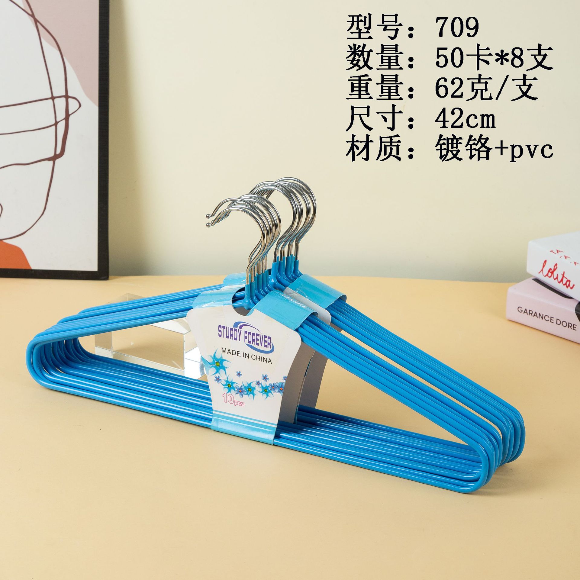 44 tipo de percha - 4 percha antideslizante de goma percha doméstica percha de ropa para adultos gruesa no marcado Yiwu tienda por mayor