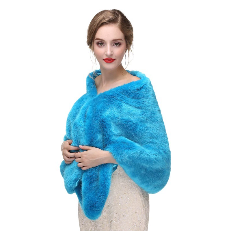 Meibri2020 Новая Европейская и американская внешняя торговля AliExpress меховая шаль Ebay жилет из искусственного лисьего меха