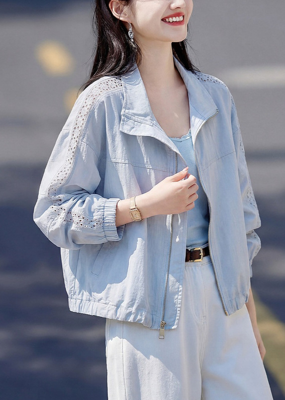 Hollow-Out Lace Patchwork Casual Jacket for Women, 2026 Spring New Stylish and Youthful Versatile Jacket for Petite Figures Hollow-Out Lace Patchwork Casual Jacket for Women, 2026 Spring New Stylish and Youthful Versatile Jacket for Petite Figures
