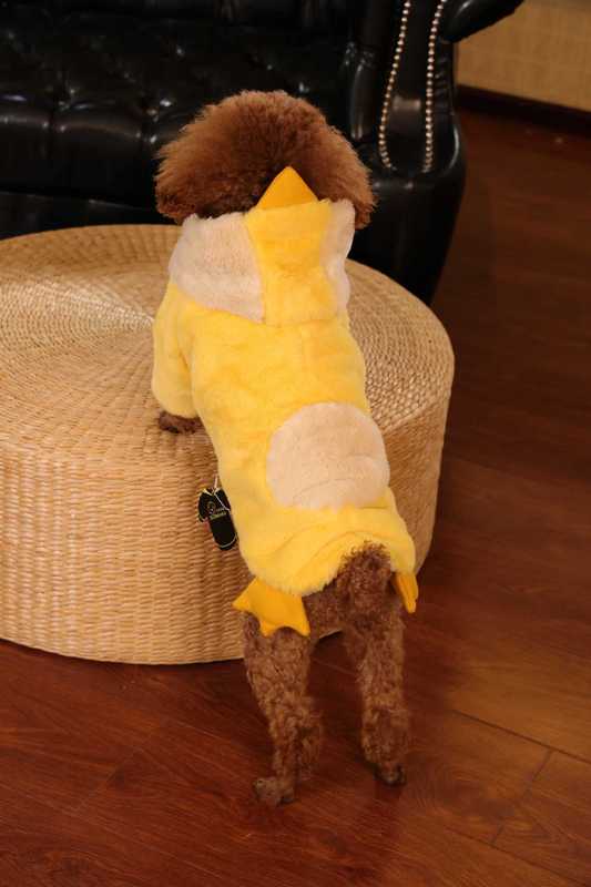 吉米娃娃新款宠物衣服两脚加棉保暖秋冬款可爱卡通小犬服狗狗衣服|undefined