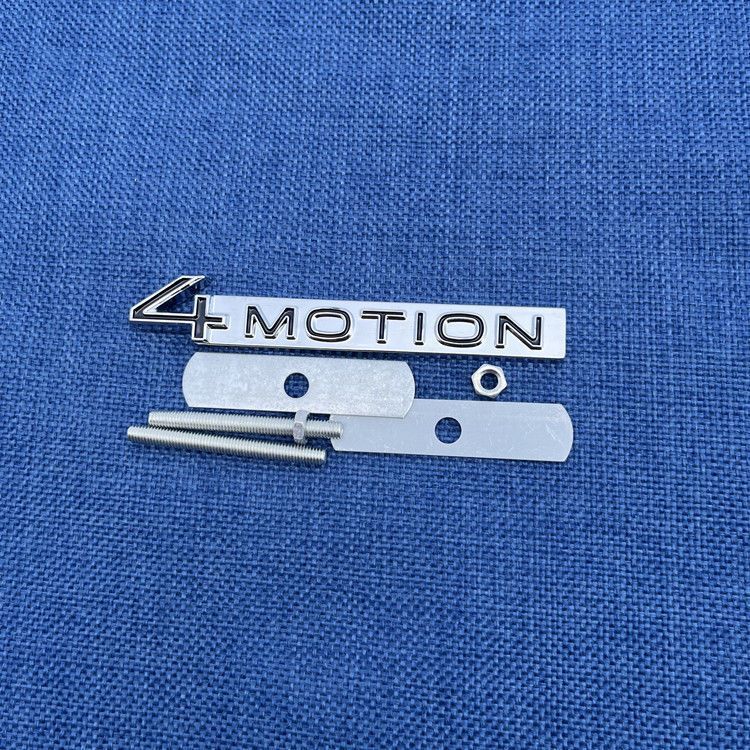 Suitable for Volkswagen Tayron X, tailgate four-wheel drive vehicle, displacement label sticker, metal car emblem, rear side decoration sticker