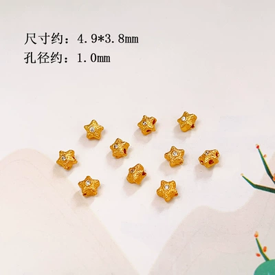 Zərgərlik ara hissələri | accessories wholesale - five-pointed-star-with-diamonds