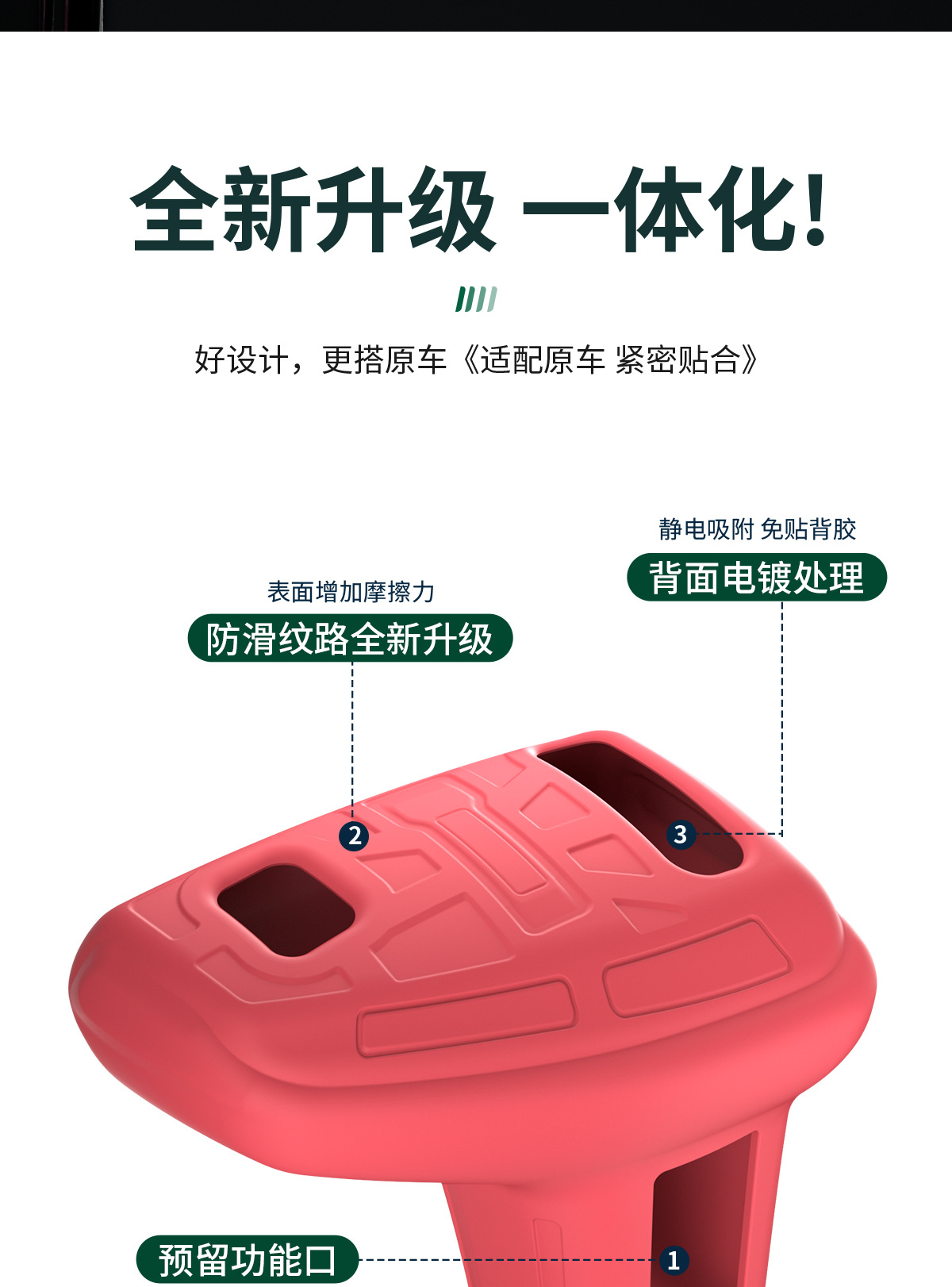 Suitable for 2020 Model Hyundai Ix25 Special Gear Shift Cover, Automatic Gear Modification, Car Interior Accessories