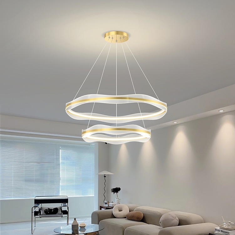 Lámpara de Techo Moderna y Sencilla para Sala de Estar, Modelo 2025, Iluminación Principal para el Hogar, Combinación para Dormitorio, Comedor, Iluminación para Toda la Casa