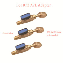R32 R454B ���䄩�S�~�m�����D���^1/4" Female to 1/4" Male