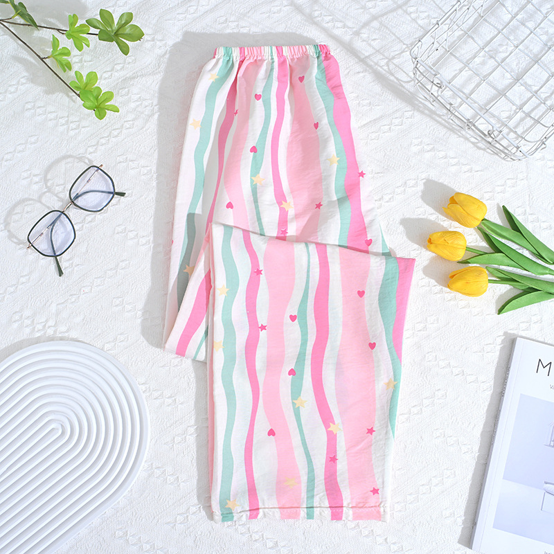 레인보우 스트라이프 팬츠