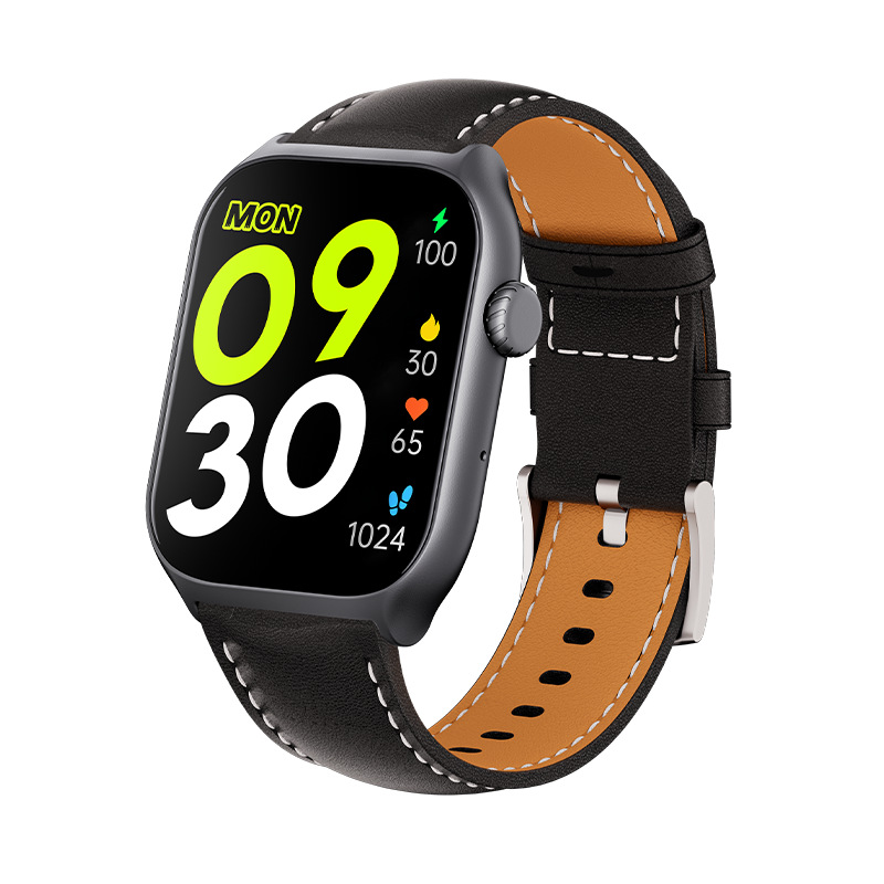 Transfronterizo nuevo GTS7 deportes Smart Watch ritmo cardíaco sueño presión arterial deportes reloj de cuero genuino pulsera de desgaste inteligente