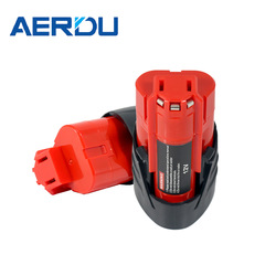 Direct Sale Replacement Milwaukee M12 Battery 12V 2500mAh Drill Battery Power Tool Accessories