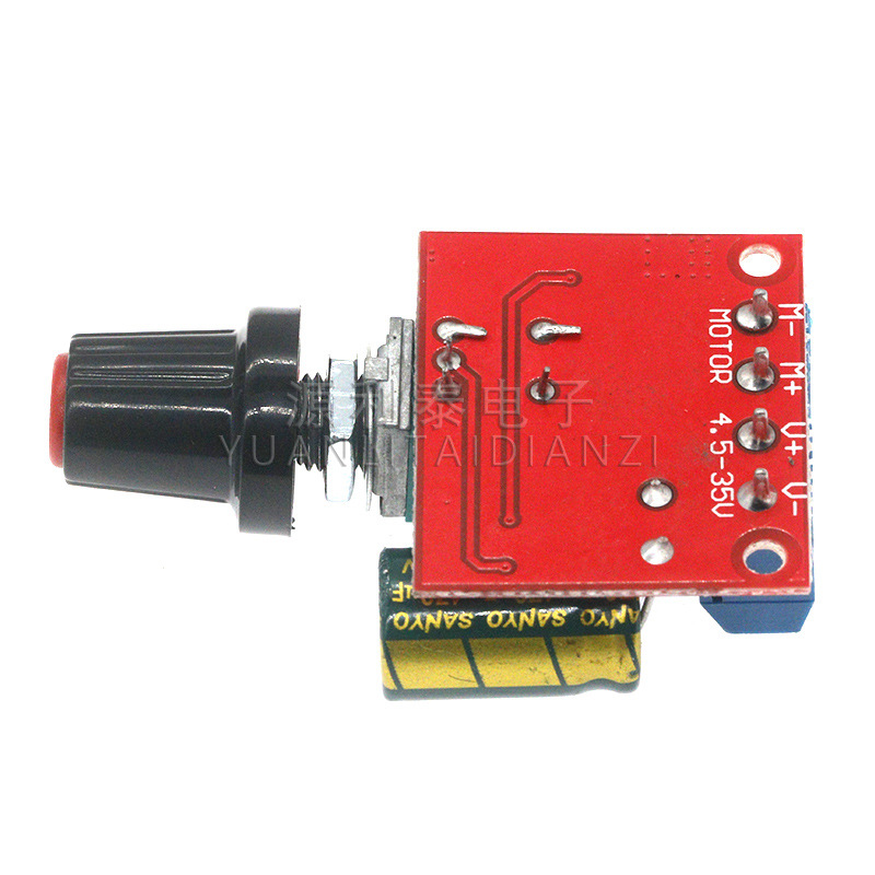 Pwm Dc Motor Speed Controller 5V-35V Speed Control Switch 5A Switch Function Led Dimmer