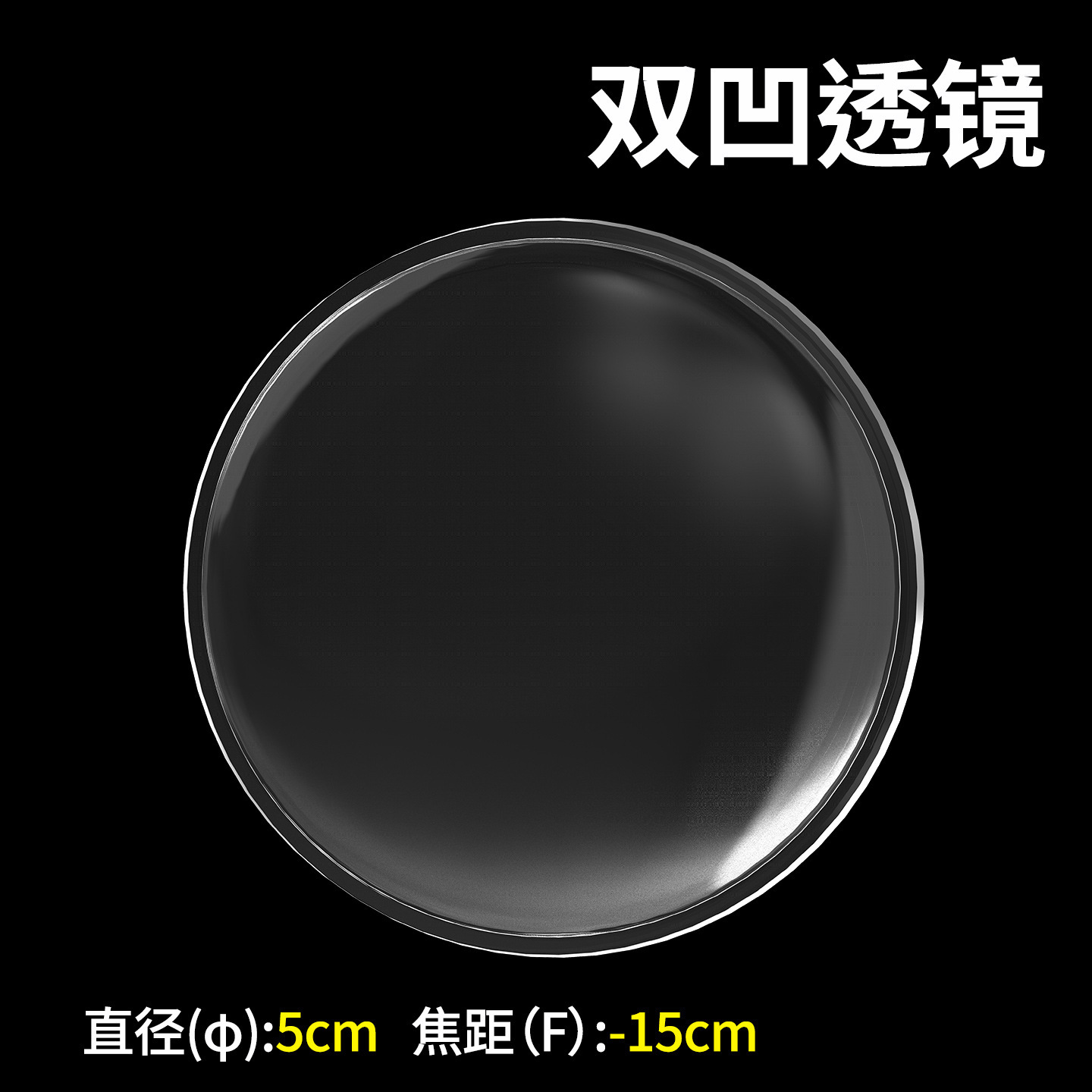Lens, 5cm, 15cm