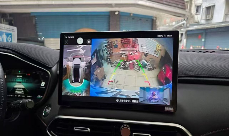 Applicable to MG HS navigation dual-system car infotainment system 12.9inch Android large-screen GPS navigator 19-25