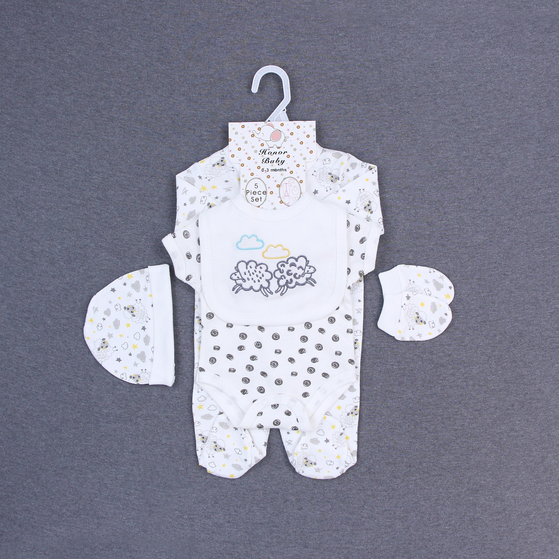 Conjunto de ropa para recién nacido, pelele de algodón puro, mono para bebé, ropa de bebé, ropa infantil transfronteriza europea y americana