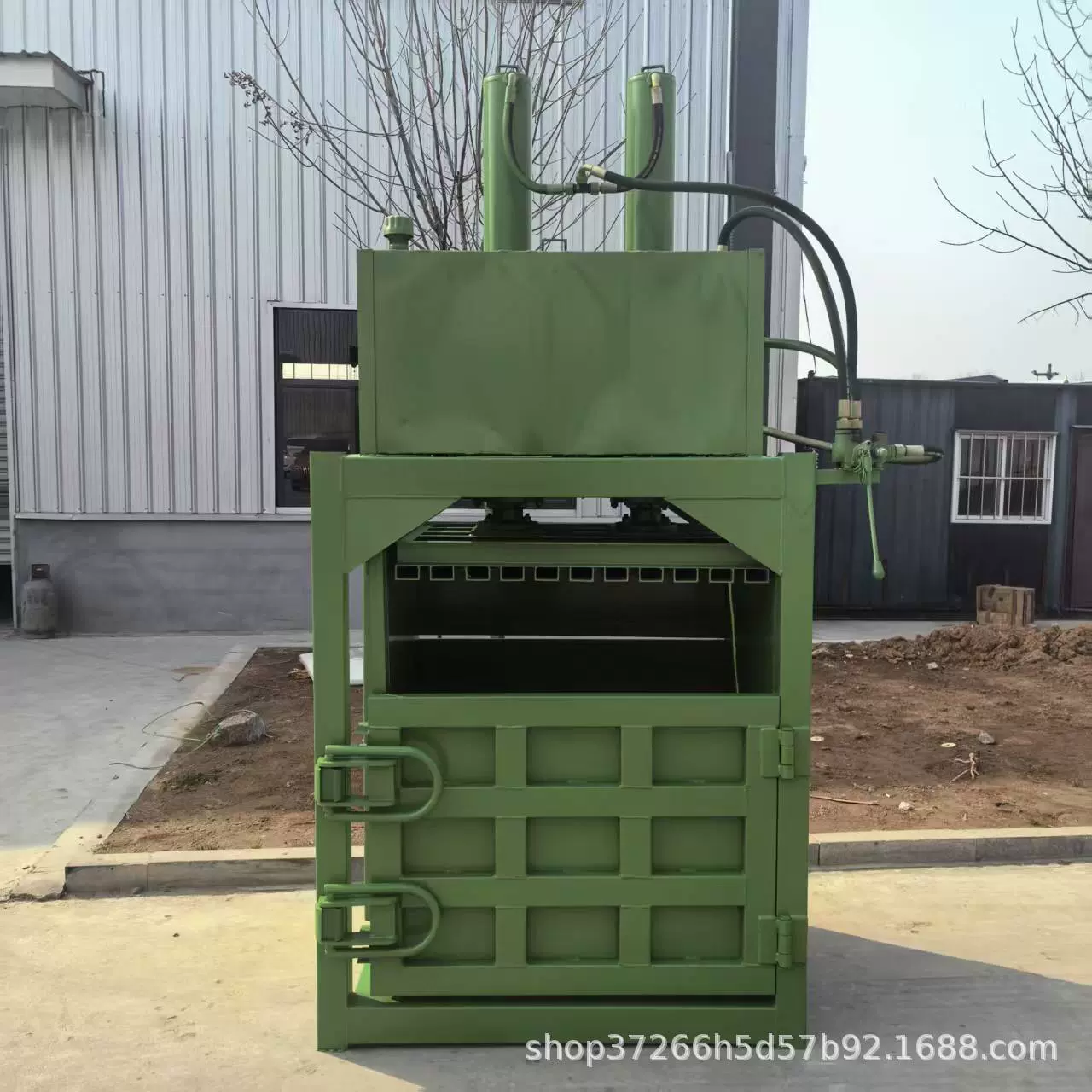小型半自动立式液压打包机 服装玩具强力压缩 稻草棉花压缩打包机