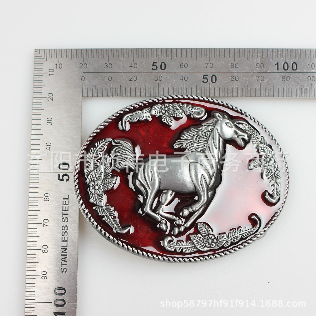 Denim belt, metal buckle, (Cross-border trading)