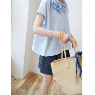 Clothing record framingo petals_artistic cotton sleeveless shirt a generation of hair