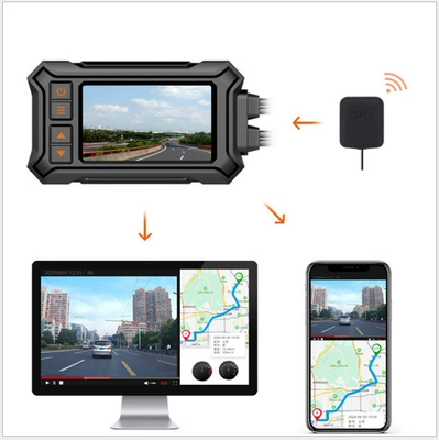 recorder HD double recording diving: Motorcycle driving recorder