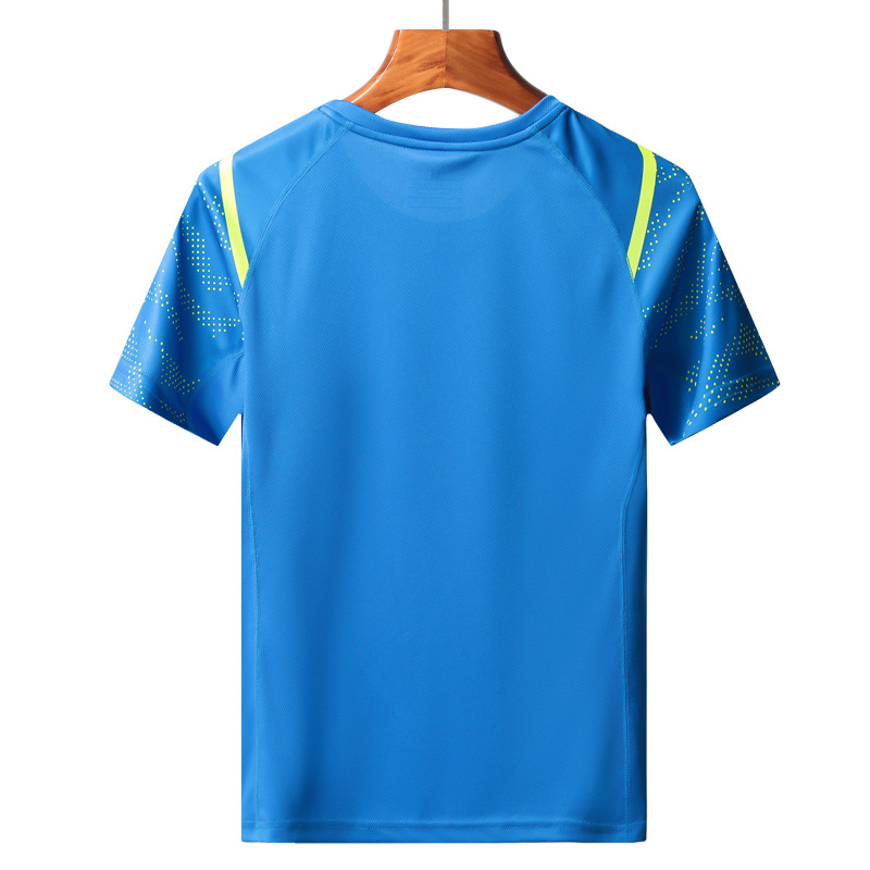 Camiseta deportiva para hombre, ropa de fitness para entrenamiento de baloncesto, absorbente del sudor, de manga corta y secado rápido, camiseta de seda helada para mujer, camiseta fina de manga corta para correr image 6