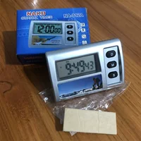 Многофункциональный 812A Электронный хронограф Автомобильные часы с вискозой для печати журнала Мини-подарочные часы