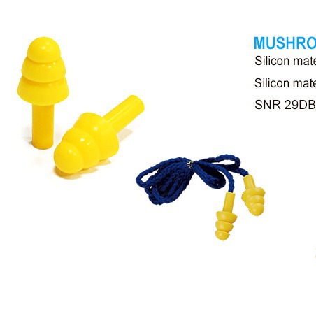 防噪音耳塞圣诞树型带线耳塞专业隔音午休游泳睡眠旅行防噪音专用