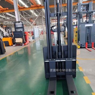1 Ton, 1.5 Tons, 2 Tons Stand-Up Hydraulic Stacker, Fully Electric Stacker, Forklift, Lift Truck