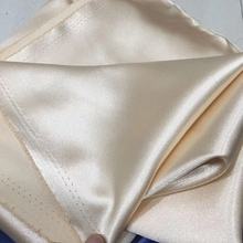 加密弹力巴黎缎布料绸缎服装面料仿丝绸桑蚕真丝缎面