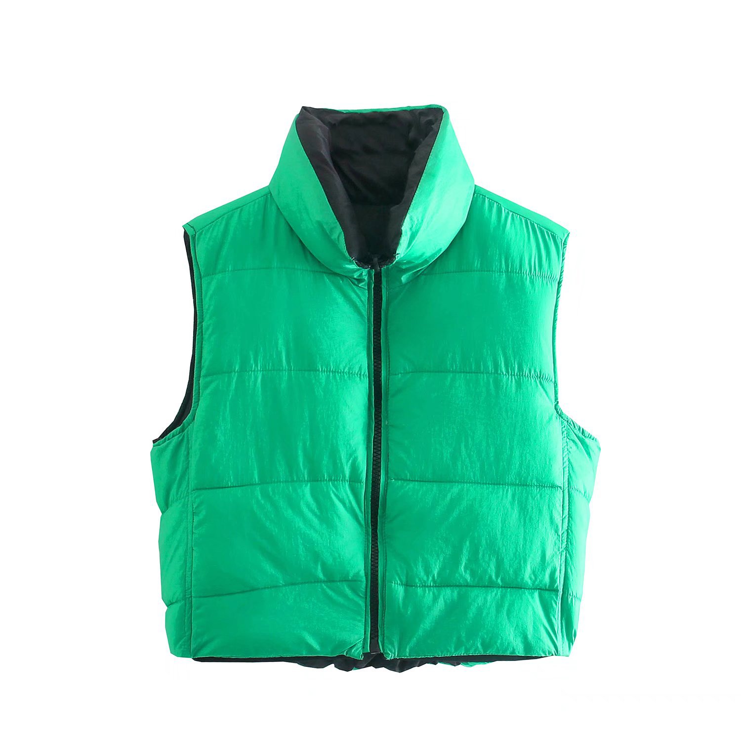 worn on both sides cotton padded vest nihaostyles wholesale clothing NSAM83377