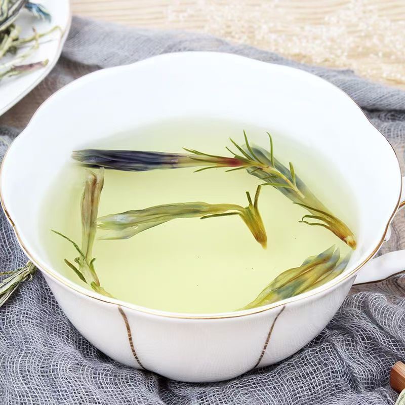 Dried Gentian Flower Long Dan Hua Herbal Tea for Brewing and Decoction 10g Box quality and texture
