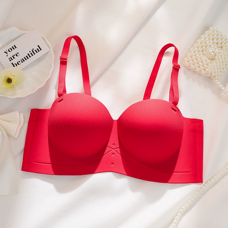 Wireless Push-Up Bra (Bonas) — Thin Straps & Strapless Option, Summer Light Support
