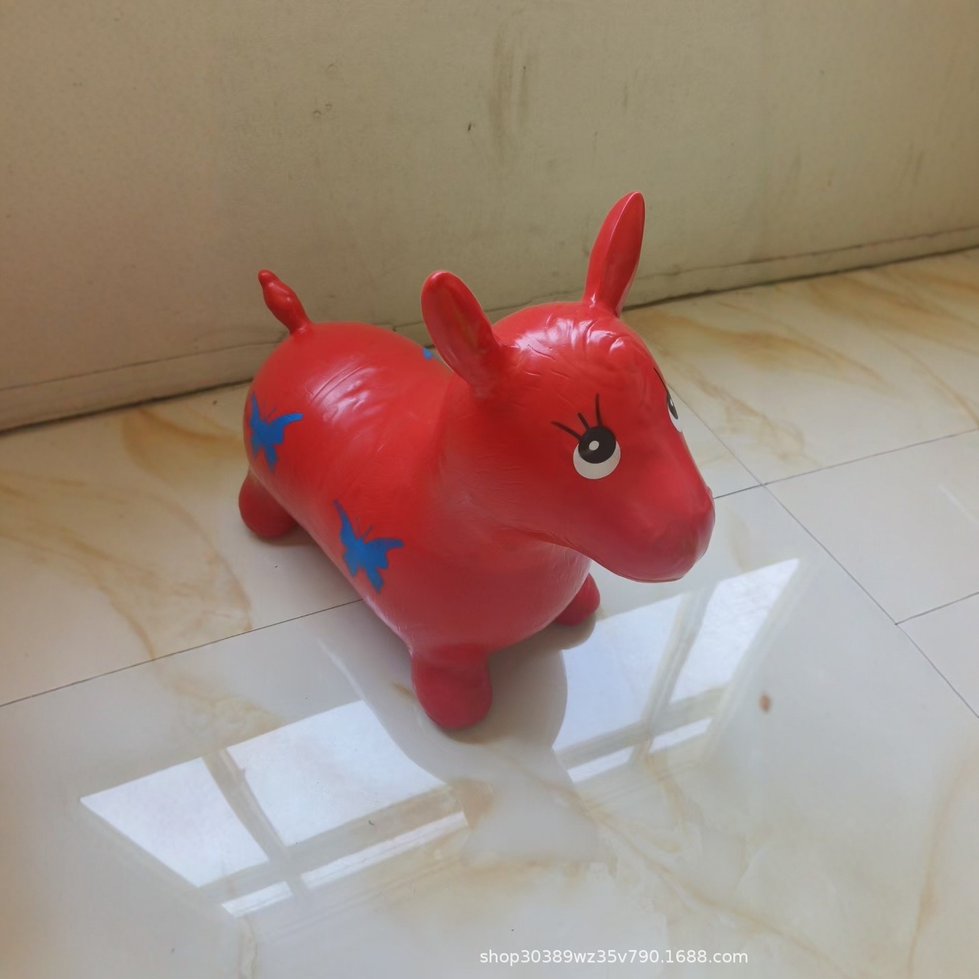 Inflatable music non-toxic toy for jumping for kindergarten