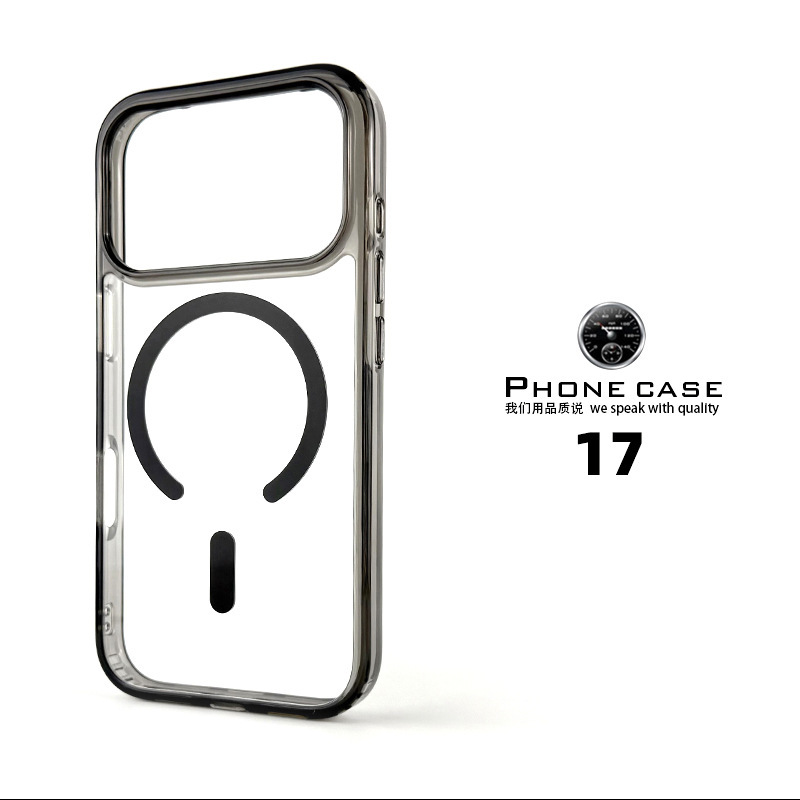 2.0 Transparent 17Pro Apple 17 Transparent Magnetic Phone Case iPhone 16 Set 17Promax Protective Case Suitable 2.0 Transparent 17Pro Apple 17 Transparent Magnetic Phone Case iPhone 16 Set 17Promax Protective Case Suitable