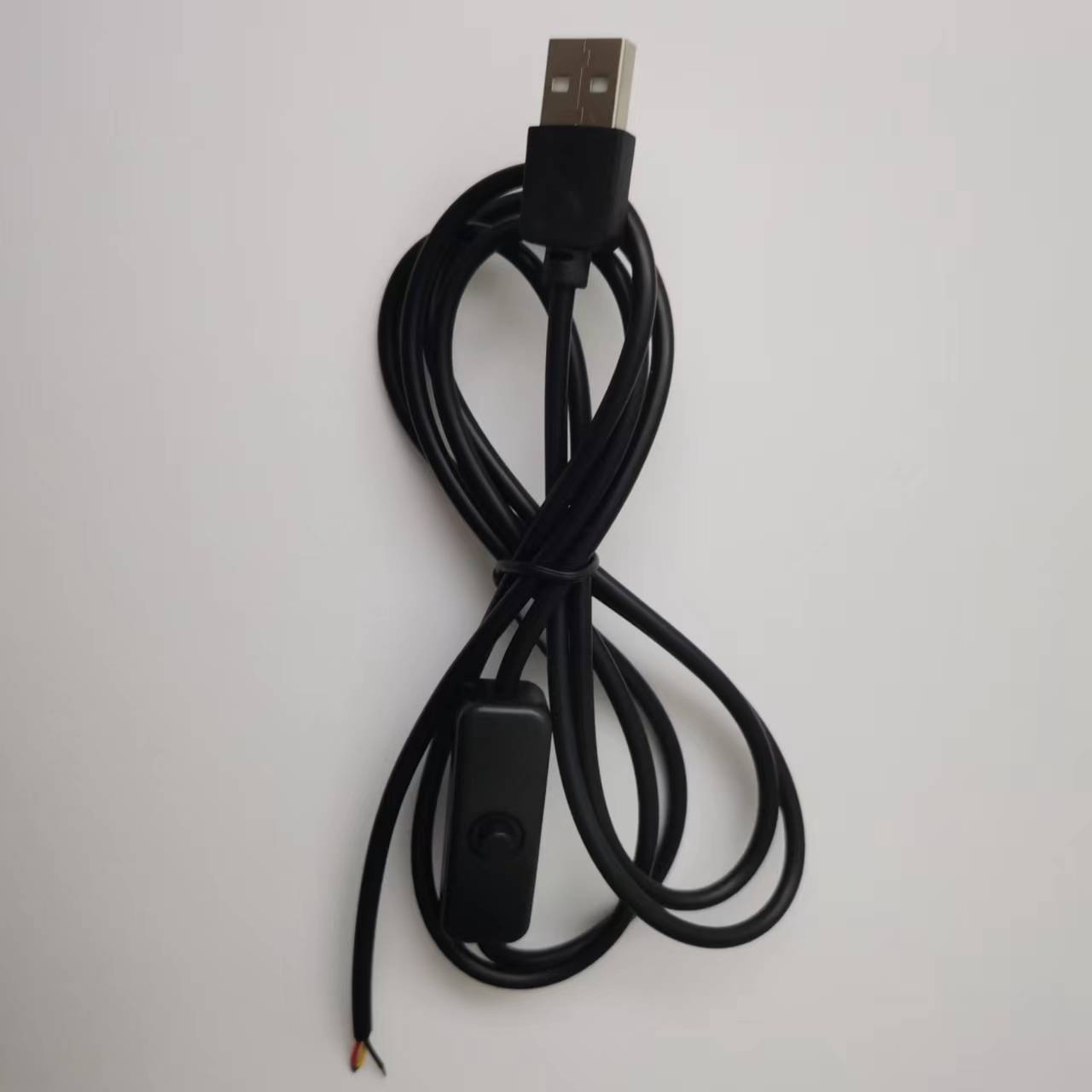 3芯501开关线酷毙灯开关电源线铜芯直流灯具充电插头