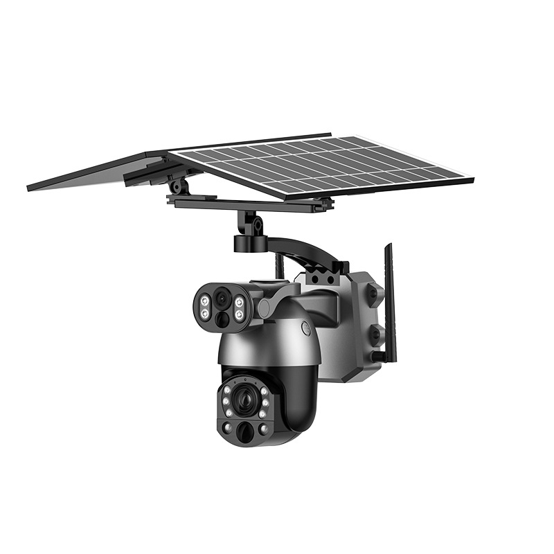 WiFi solar gris - sin tarjeta de memoria