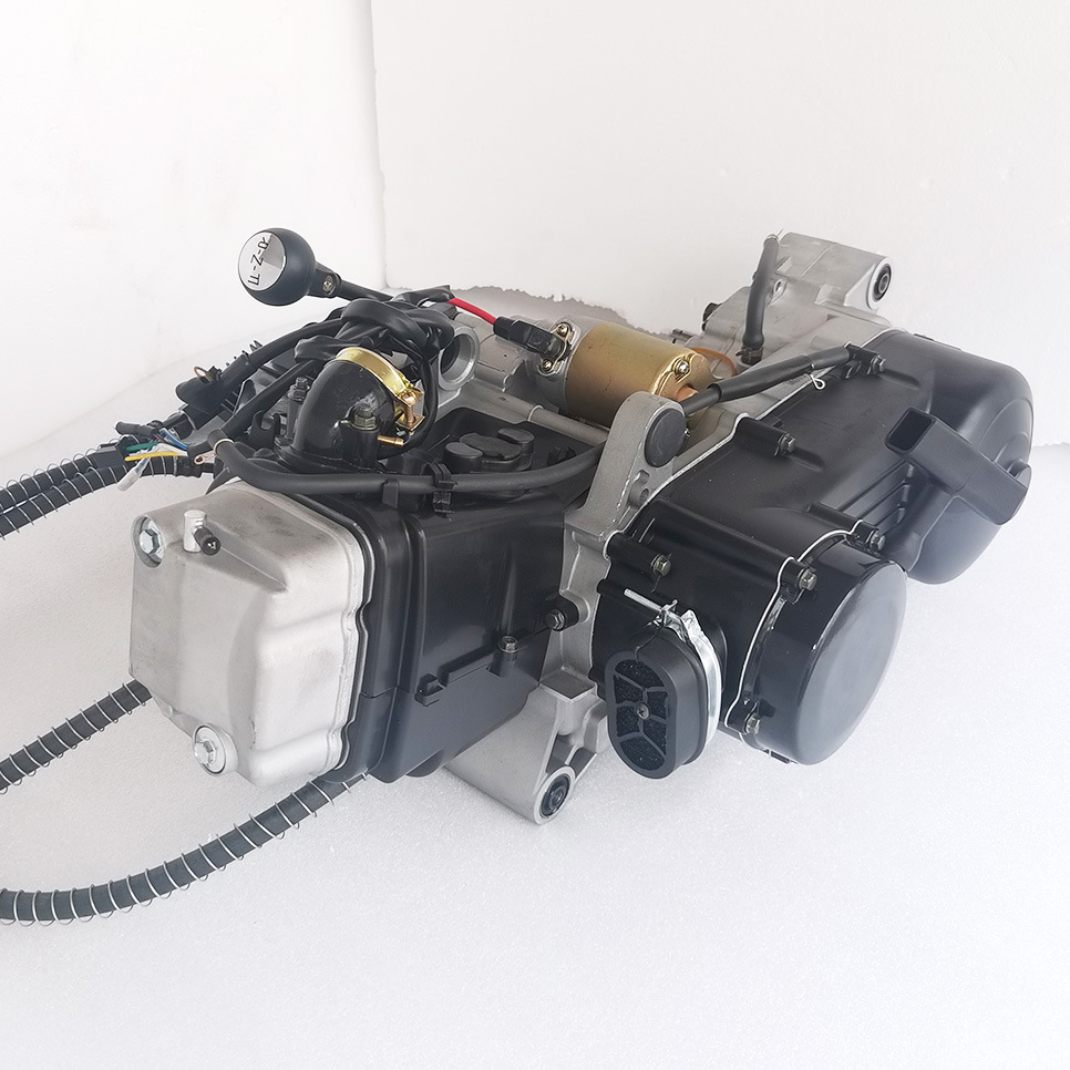 Golden Wave Gy6 200Cc Oil-Cooled Engine with Hand-Pull Start, Stepless Transmission, and Reverse Gear for Beach Buggy and Go-Kart