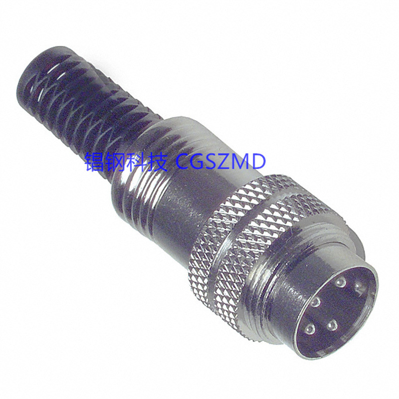 DIN��Ƶ/��Ƶ, ֱ��, 8 о���� ��ͷ 19M angled female plug