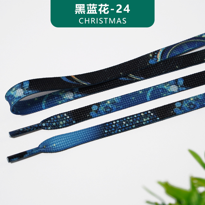 Black and blue flower-24