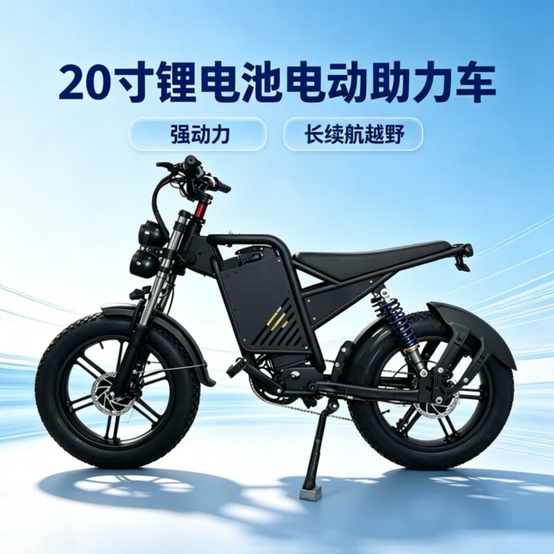 20inch Electric Bicycle Lithium Battery Electric Bicycle Snow Black Knight Super 73 Snowmobile Off-Road Vehicle 20inch Electric Bicycle Lithium Battery Electric Bicycle Snow Black Knight Super 73 Snowmobile Off-Road Vehicle